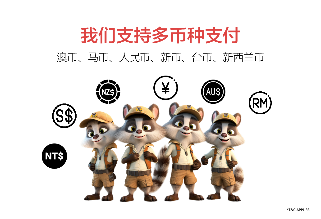 多币种支付